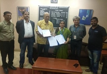 I²IT and the Poona Blind Men’s Association sign MoU