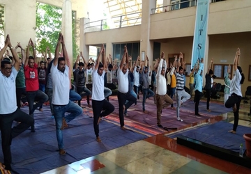 I²IT celebrated the 5th International Yoga Day