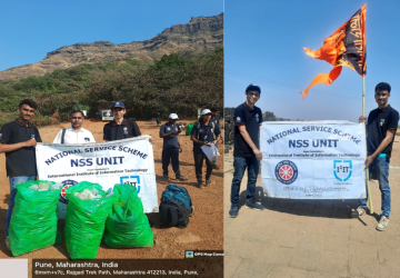 Cleanliness Drive at Rajgad Fort